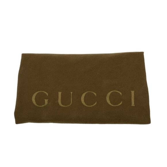 GUCCI GG Pattern, Abbey Beige Dark Brown Cream Jacquard Leather 438-090125 - Picture 14 of 14
